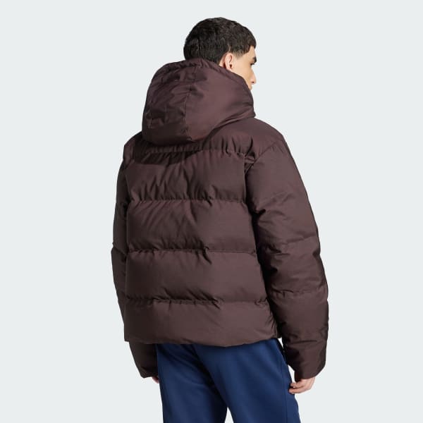 adidas Originals 70s Premium Puffer Jacke Braun adidas Deutschland
