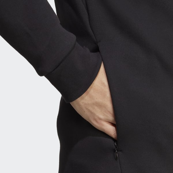 Czerń Designed for Gameday Full-Zip Hoodie ECT73