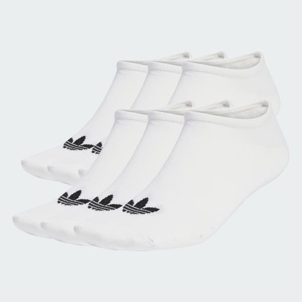 Blanc Socquettes fines (6 paires)