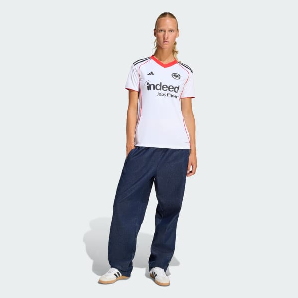Λευκό Eintracht Frankfurt 25/26 Away Jersey