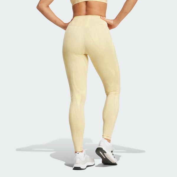 Amarelo Legging Estampada Optime