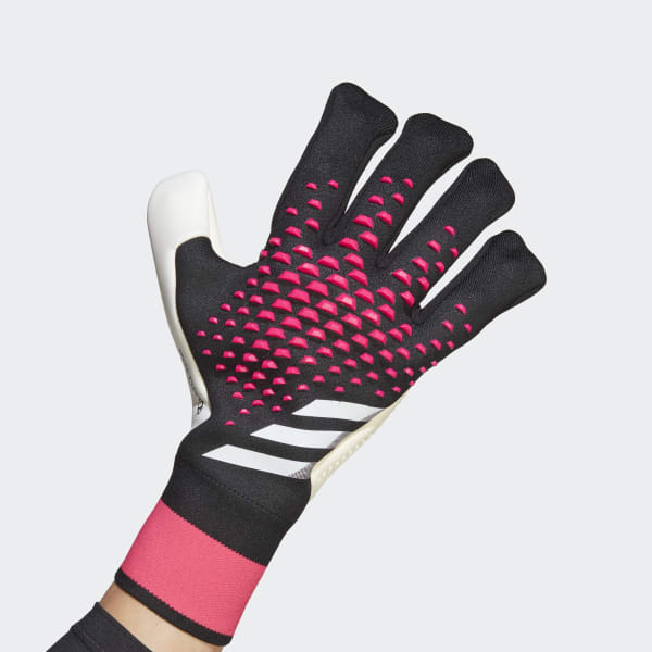 Ronde maagpijn canvas adidas Predator Pro Promo Fingersave Handschoenen - zwart | adidas Belgium