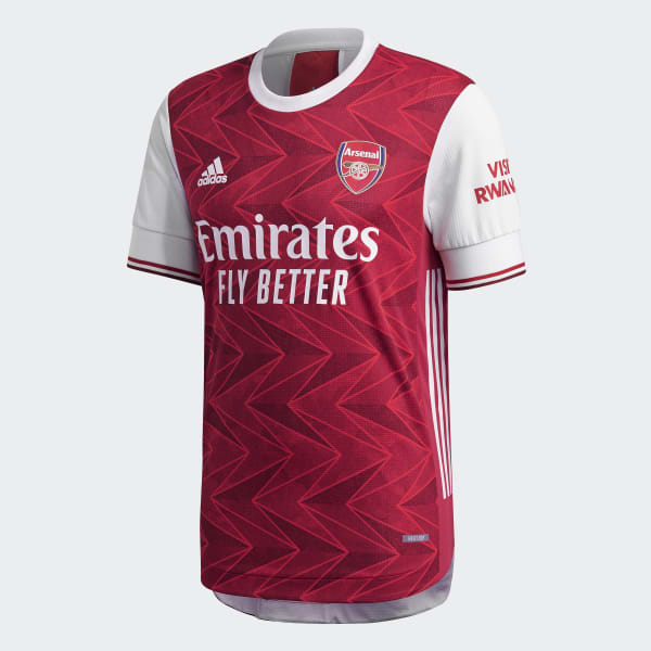 Bordowy Arsenal 20/21 Home Authentic Jersey