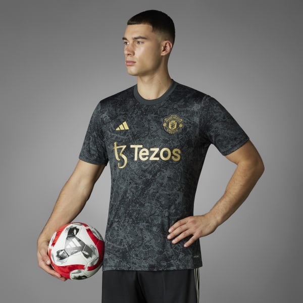 adidas - マンチェスター・ユナイテッド × ストーンローゼズ コラボ シャツ Lサイズ マンU × ストーン・ローゼズ ×「アディダス」のトリプルコラボ