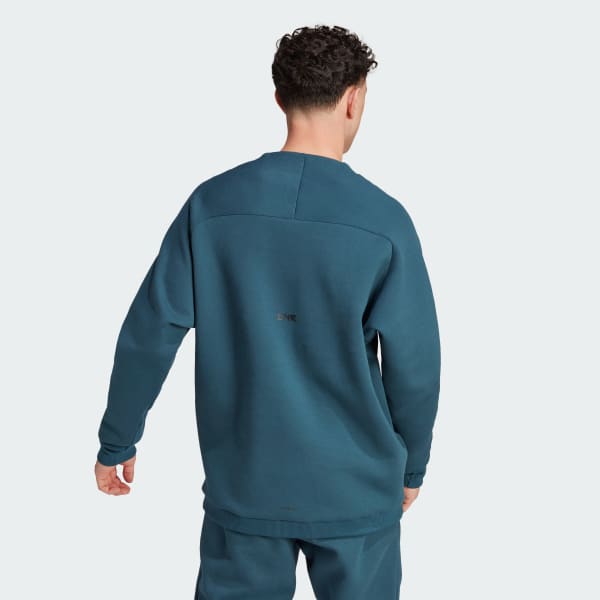 Adidas turquoise sale sweatshirt