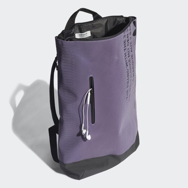 Multicolor Toploader Backpack