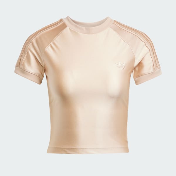 Beige T-shirt 3 bandes Cali