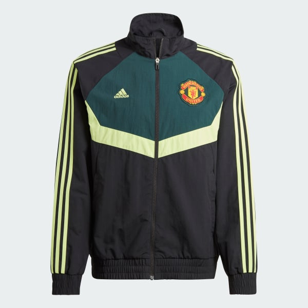 Preto Jaqueta Malha Manchester United