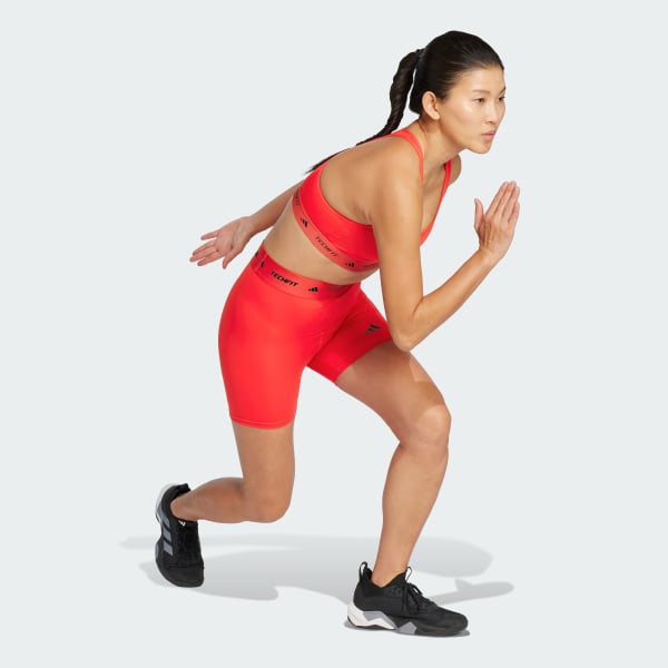 Czerwony Biustonosz TECHFIT