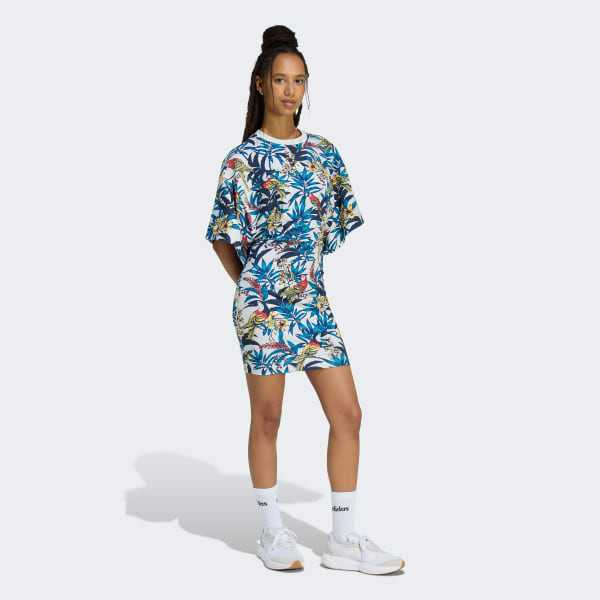 Multicores VESTIDO adidas X FARM RIO