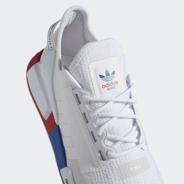 22+ Adidas Nmd R1 V2 White Red Background