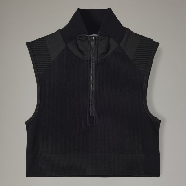 cierna Y-3 Classic Seamless Knit Sport (skrátený) SF410
