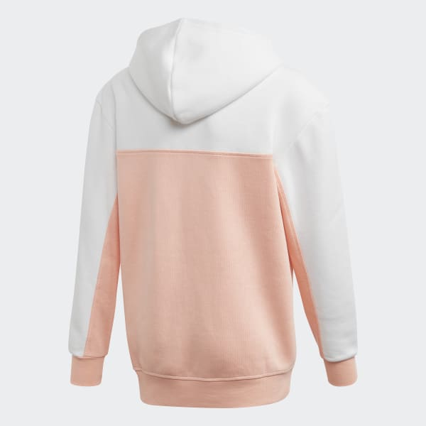 pink adidas hoodie girls