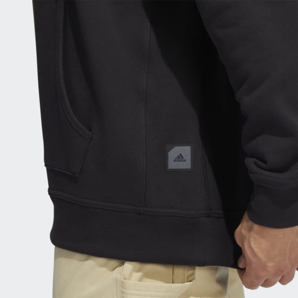 Schwarz Adicross Hoodie TG598