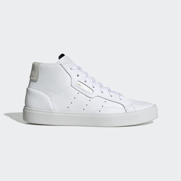 adidas Sleek Mid Shoes - White | adidas US