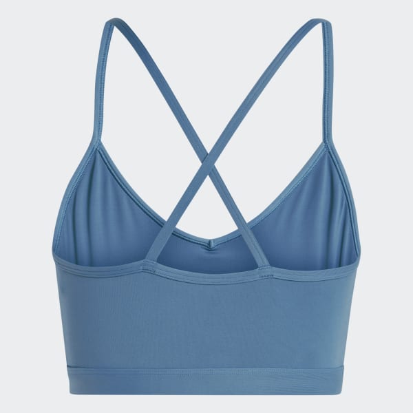 Azul Top Deportivo de Entrenamiento AeroReact Soporte Ligero