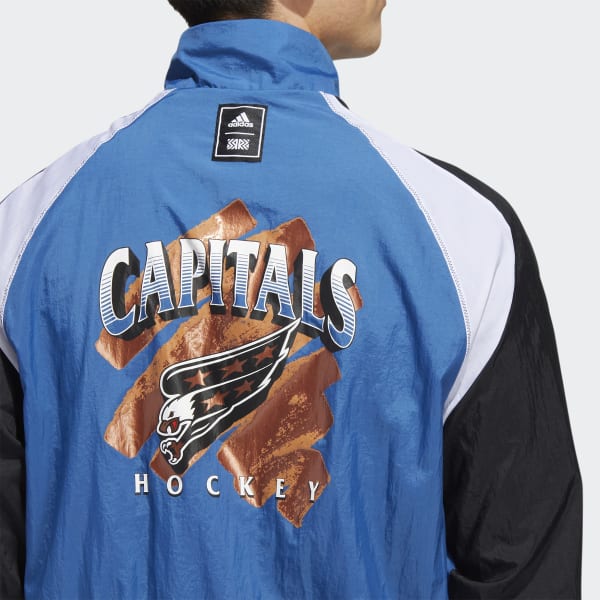 Men's adidas Blue Washington Capitals Reverse Retro 2.0 Full-Snap Jacket