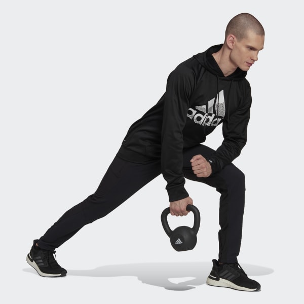 Zwart AEROREADY Game and Go Big Logo Hoodie TO644