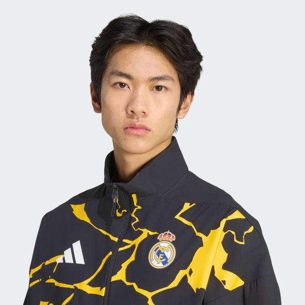 adidas Real Madrid Avengers Z.N.E. Anthem Jacket - Black | Free