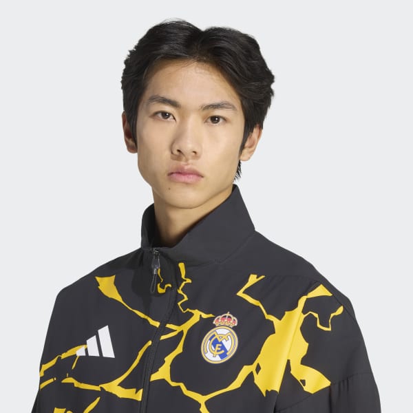 adidas Real Madrid Avengers Z.N.E. Anthem Jacket - Black | adidas