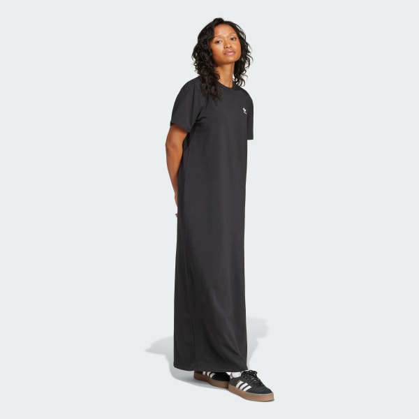 Preto Vestido Adicolor Outline Trefoil