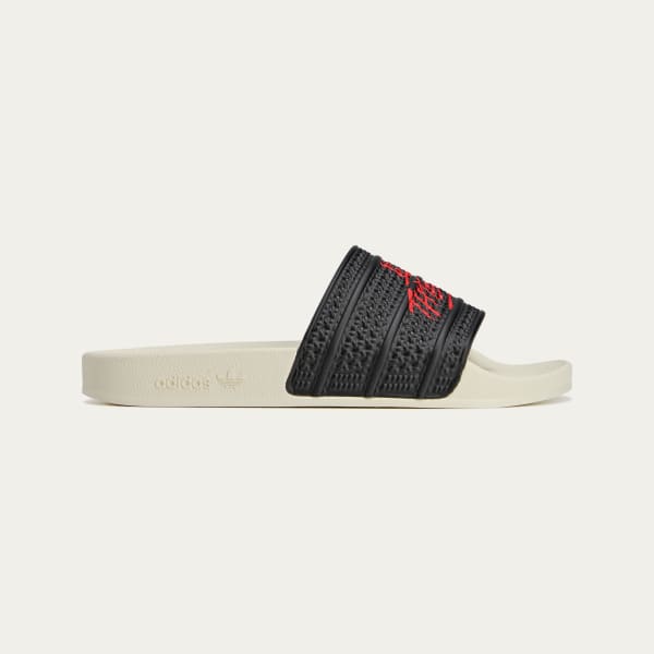 Negro Sandalias Adilette 100 Thieves