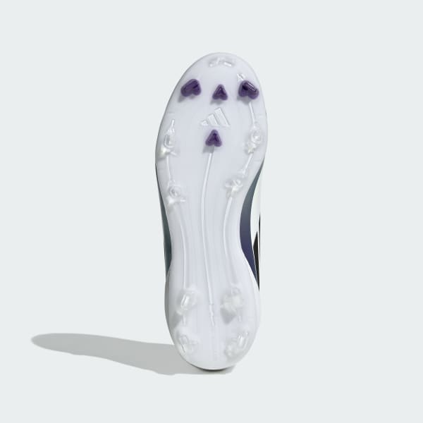 White Messi F50 League Firm/Multi-Ground Boots Kids