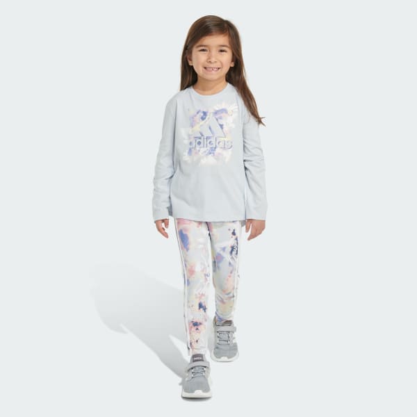 Adidas women's leggings set top