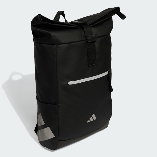 Negro Mochila Ultramodern Back-to-University Rolltop