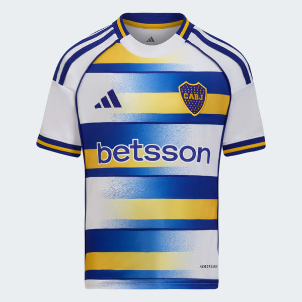 Blanco Camiseta Tercer Uniforme Boca Juniors 2026 (Niños)