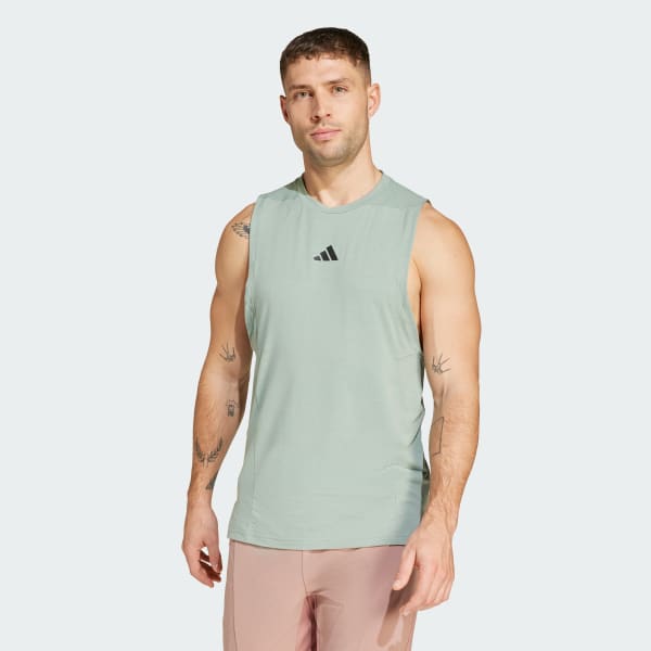 Green Designed for Training Workout Tank Top