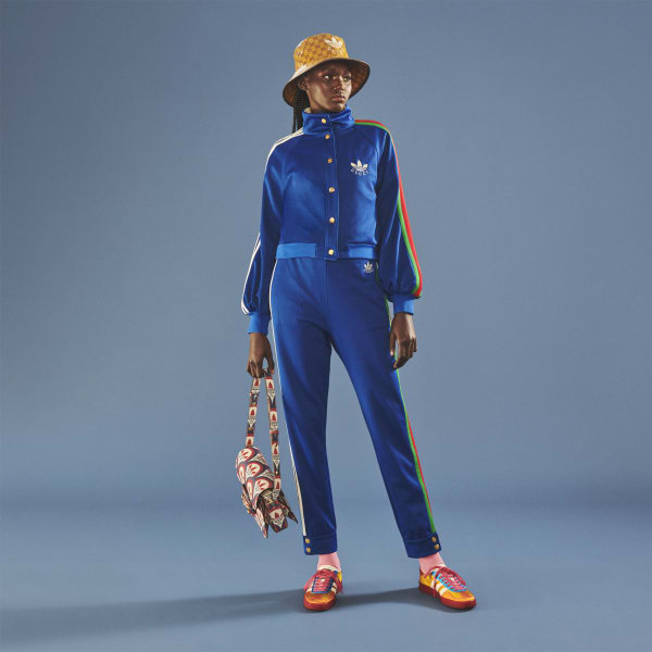 Azul Casaco Curto adidas x Gucci BX464
