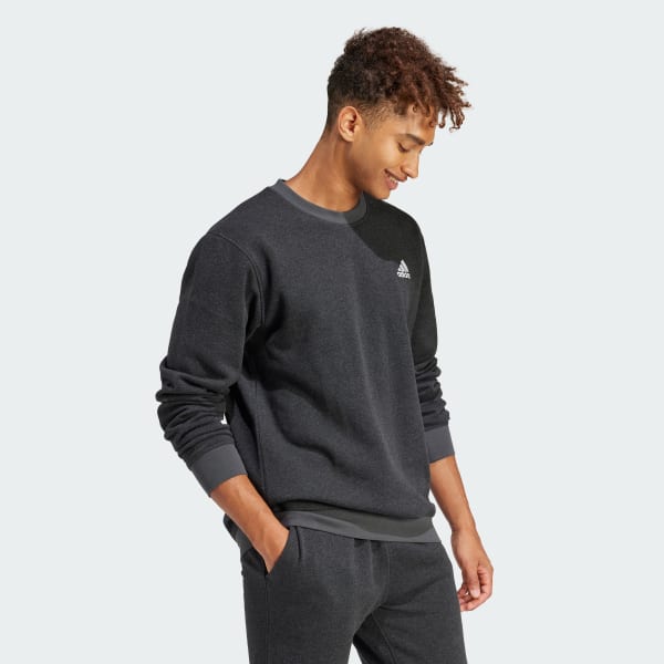 Schwarz Seasonal Essentials Mélange Sweatshirt