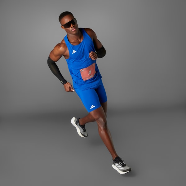 Azul Playera Sin Mangas Adizero Running Essentials