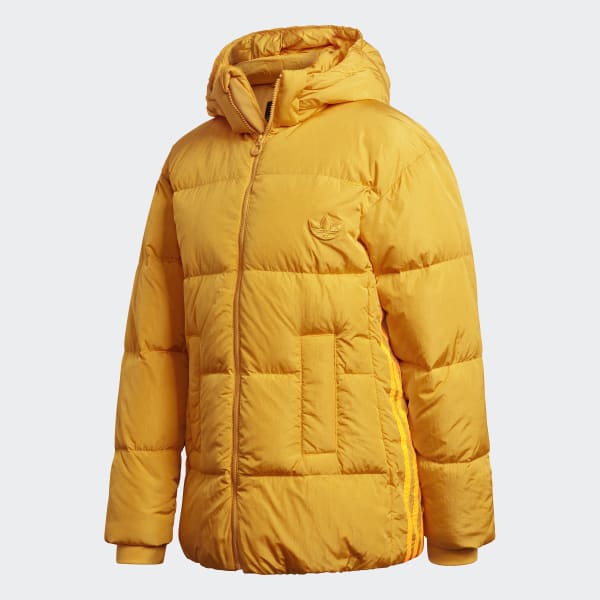 Κίτρινο Down Puffer Jacket IYA51