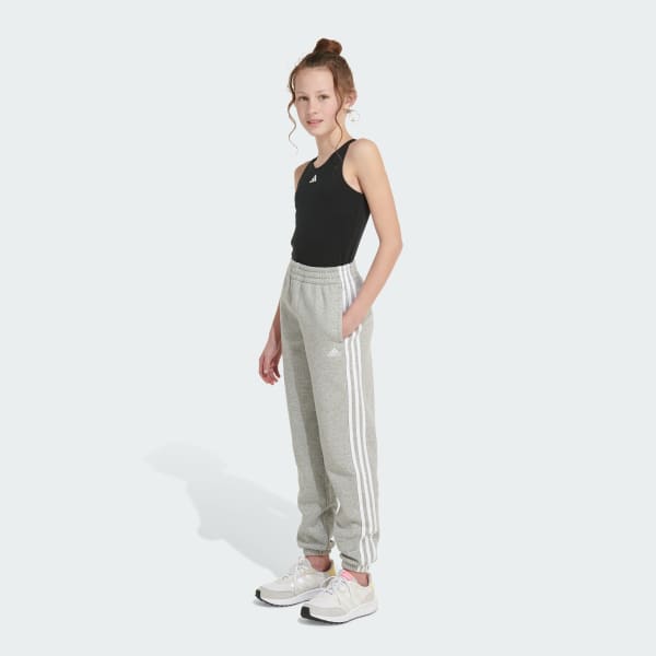 Adidas Women's 3-Stripe Cotton Fleece Sweatpant Jogger