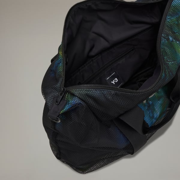 Black Y-3 Mesh Weekender Bag