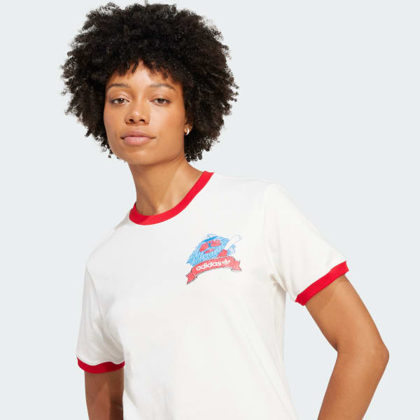 【関税・送料込み】adidas レトロ ライオン 半袖 Tシャツ アディダス レトロ ライオンズ レギュラー 半袖Tシャツ