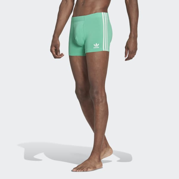 Blauw Comfort Flex Cotton 3-Stripes Strakke Boxershort HPN17