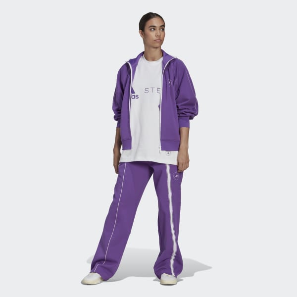 Fioletowy adidas by Stella McCartney Sportswear Track Top