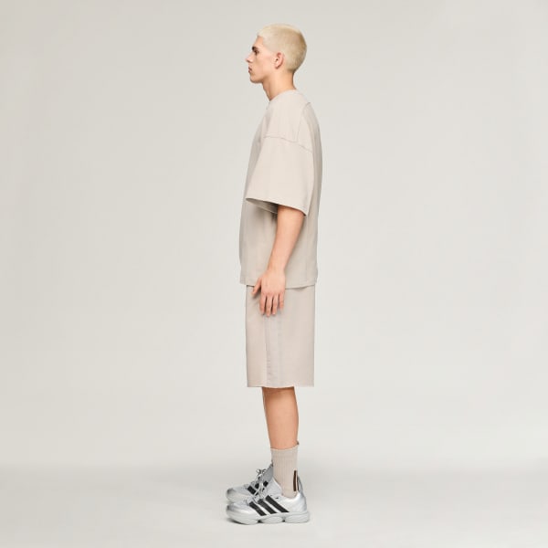 Καφέ Oversize μπλούζα adidas x entire studios Uniform