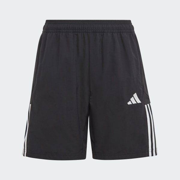 Schwarz Tiro 23 Competition Downtime Shorts