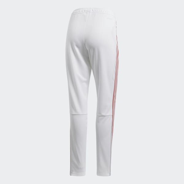 all white adidas pants