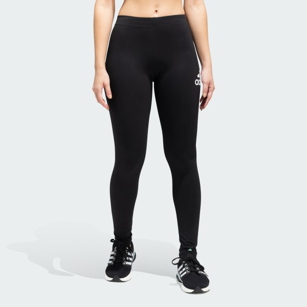 Black Bold Logo Leggings