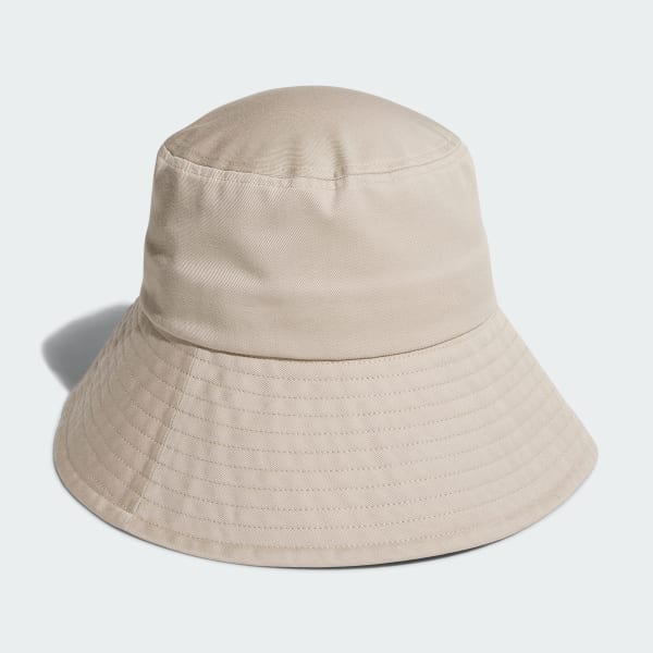 ベージュ UV バケットハット