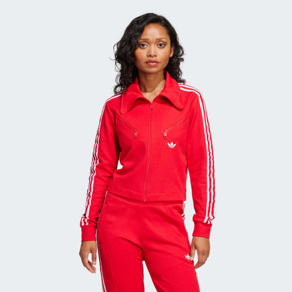 Merah Track Top Adicolor Montreal