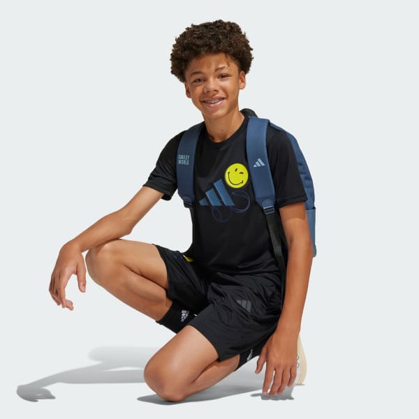 adidas X Smileyworld Shorts Kids - Black | Free Shipping