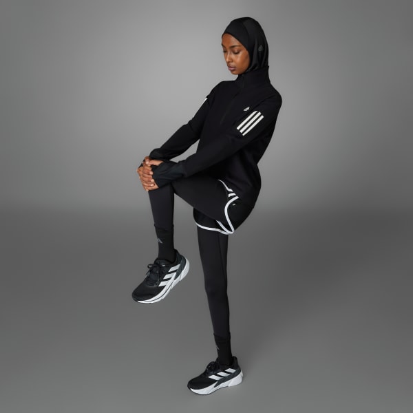 adidas Own the Running 1/2 Running Women\'s adidas | - Zip | Run Black US Sweatshirt