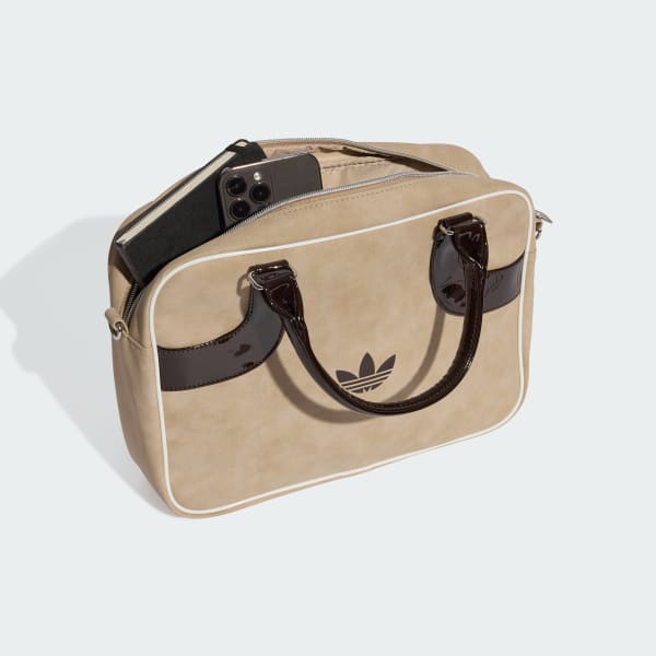 Marron Bandolera retro mediana