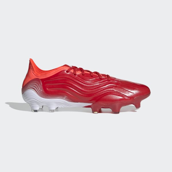 Guayos adidas rojos store
